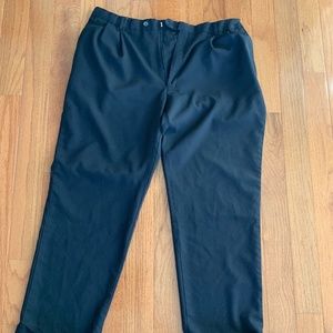 Settle ponti black dress pants wool size 40/32